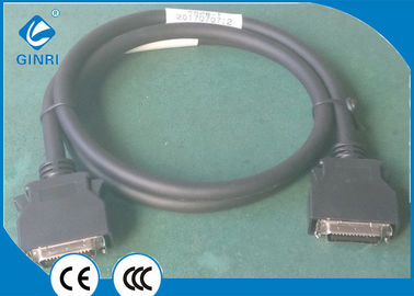 Schwarzes SCSI-Verbindungsstück-Kabel Plc Omron/Siemens Plc Kabel-SS26-1, das 1,5 Meter verdrahtet
