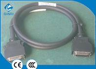 China Schwarzes SCSI-Verbindungsstück-Kabel Plc Omron/Siemens Plc Kabel-SS26-1, das 1,5 Meter verdrahtet Firma